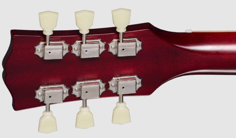 Epiphone Les Paul Standard 1959 Igc 2h Gibson Ht Lau - Washed Cherry Sunburst - Single cut gitaar - Variation 4