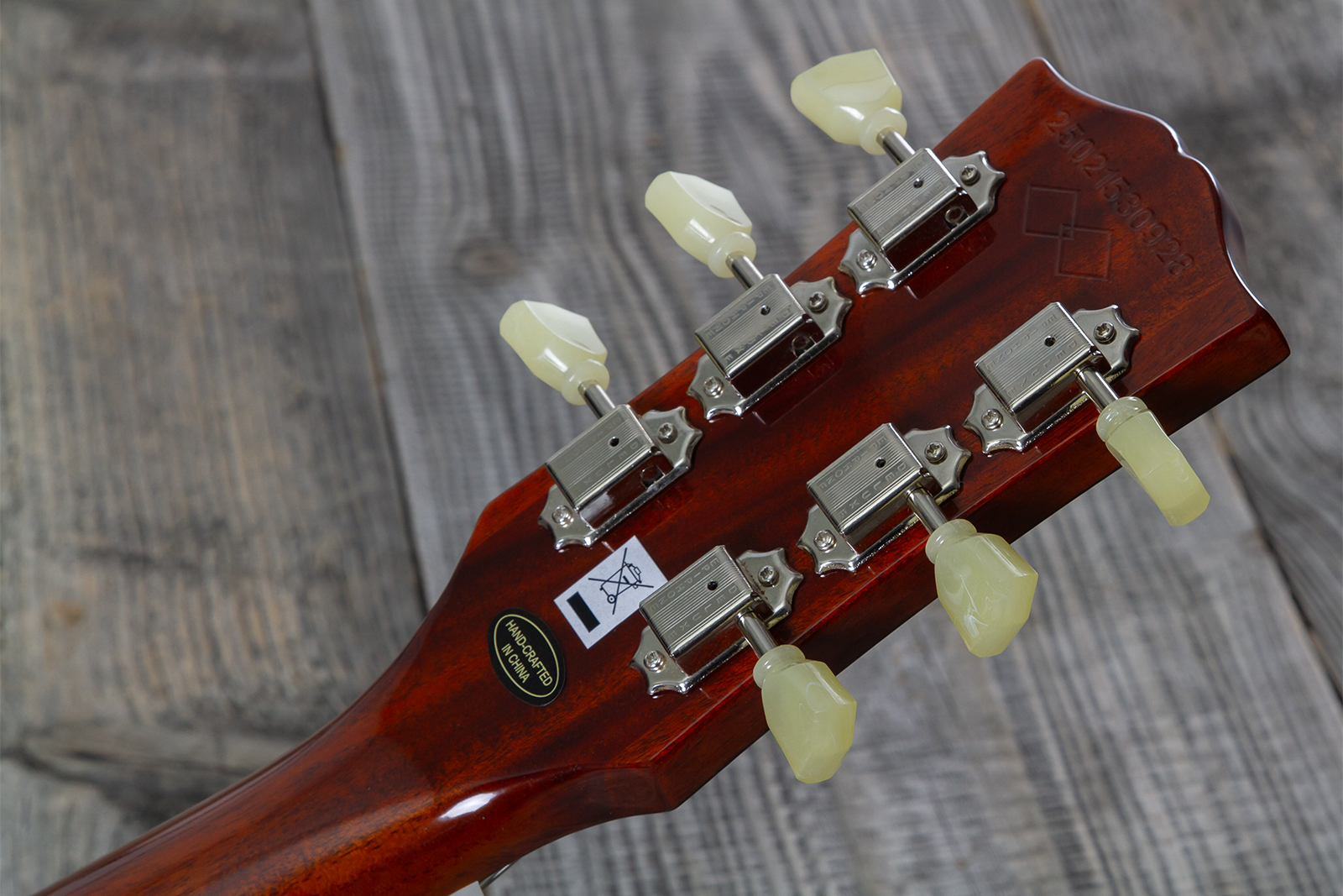 Epiphone Les Paul Standard 1959 Reissue Igc 2h Gibson Ht Rw - Lemon Burst - Single cut gitaar - Variation 13