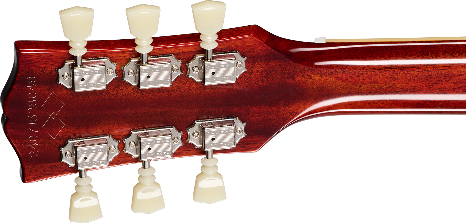 Epiphone Les Paul Standard 1960 Reissue I.b.g.c 2h Gibson Ht Rw - Washed Cherry Sunburst - Enkel gesneden elektrische gitaar - Variation 4