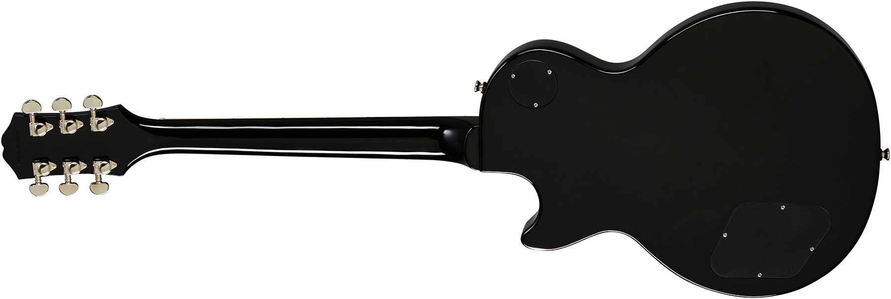 Epiphone Les Paul Standard 60s 2h Ht Rw - Ebony - Enkel gesneden elektrische gitaar - Variation 1