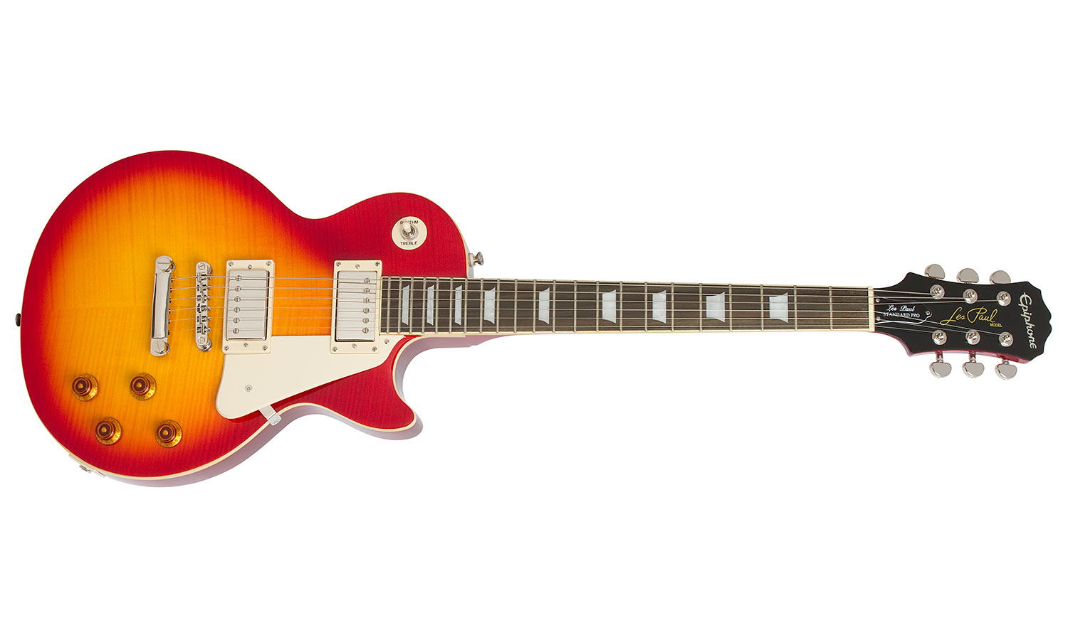 Epiphone Les Paul Standard Plus Top Pro Ch - Heritage Cherry Sunburst - Enkel gesneden elektrische gitaar - Variation 1