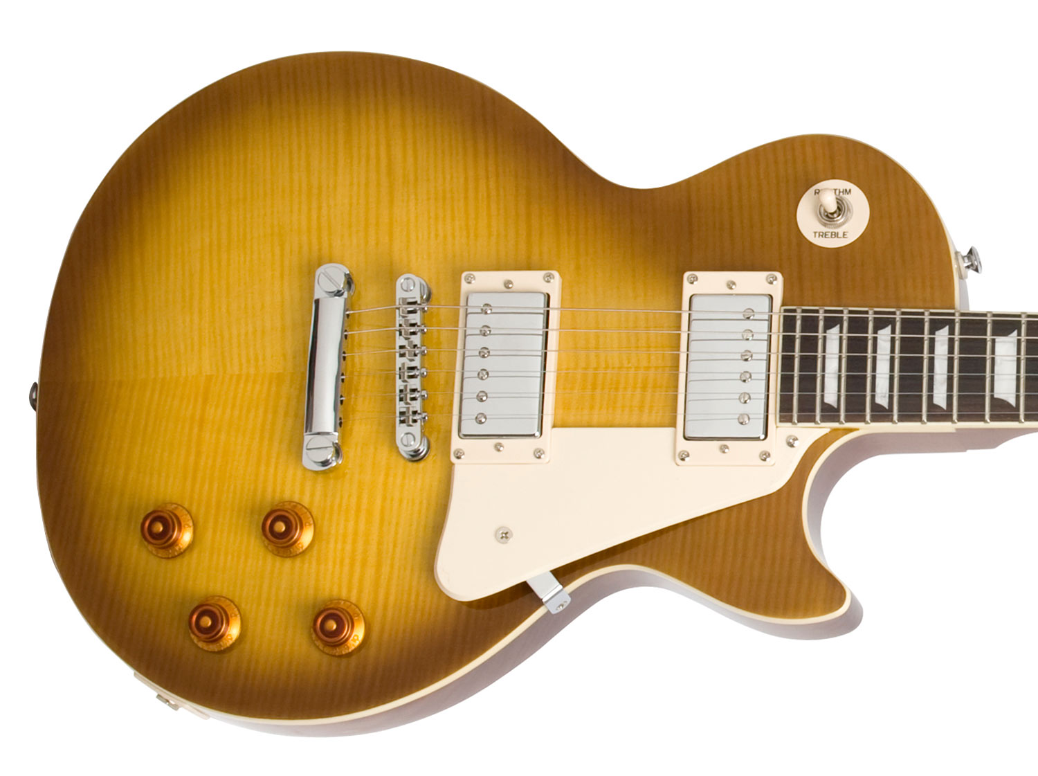 Epiphone Les Paul Standard Plus Top Pro Ch - Honey Burst - Enkel gesneden elektrische gitaar - Variation 2