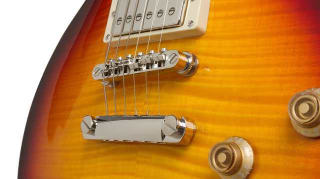 Epiphone Les Paul Standard Plus Top Pro Ltd Ch - Bourbon Burst - Enkel gesneden elektrische gitaar - Variation 3