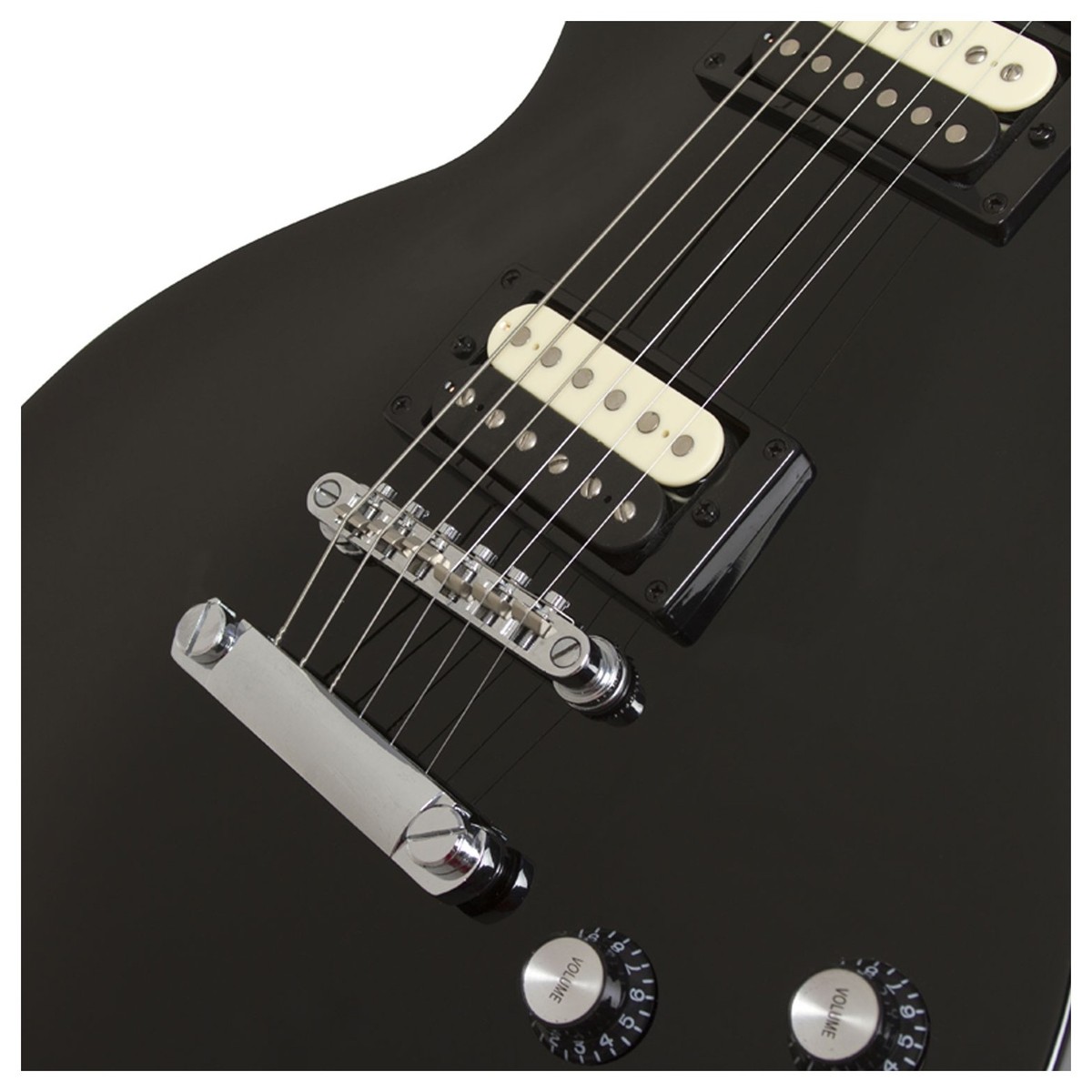 Epiphone Les Paul Studio Lt 2h Ht Rw - Ebony - Enkel gesneden elektrische gitaar - Variation 2