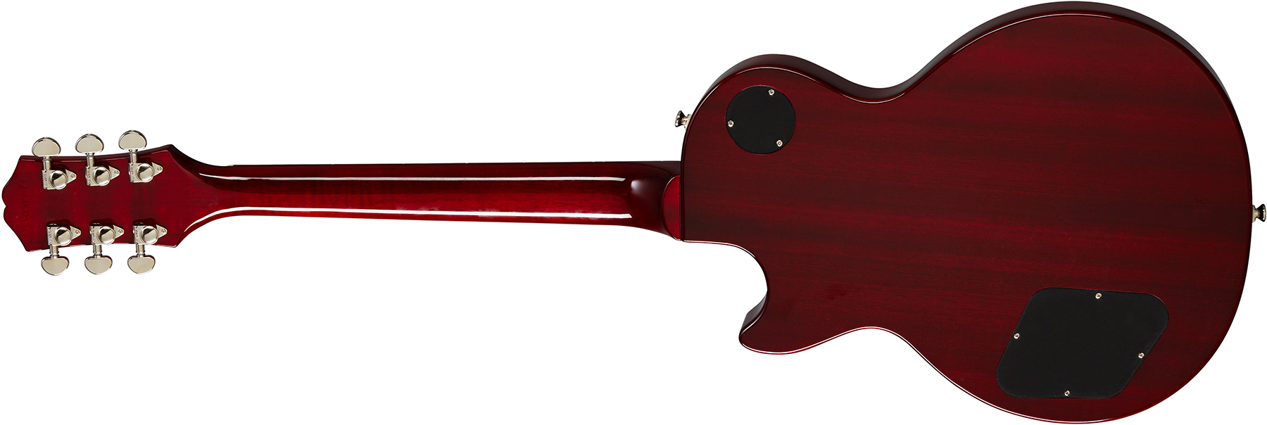 Epiphone Les Paul Studio 2h Ht Pf - Wine Red - Enkel gesneden elektrische gitaar - Variation 1