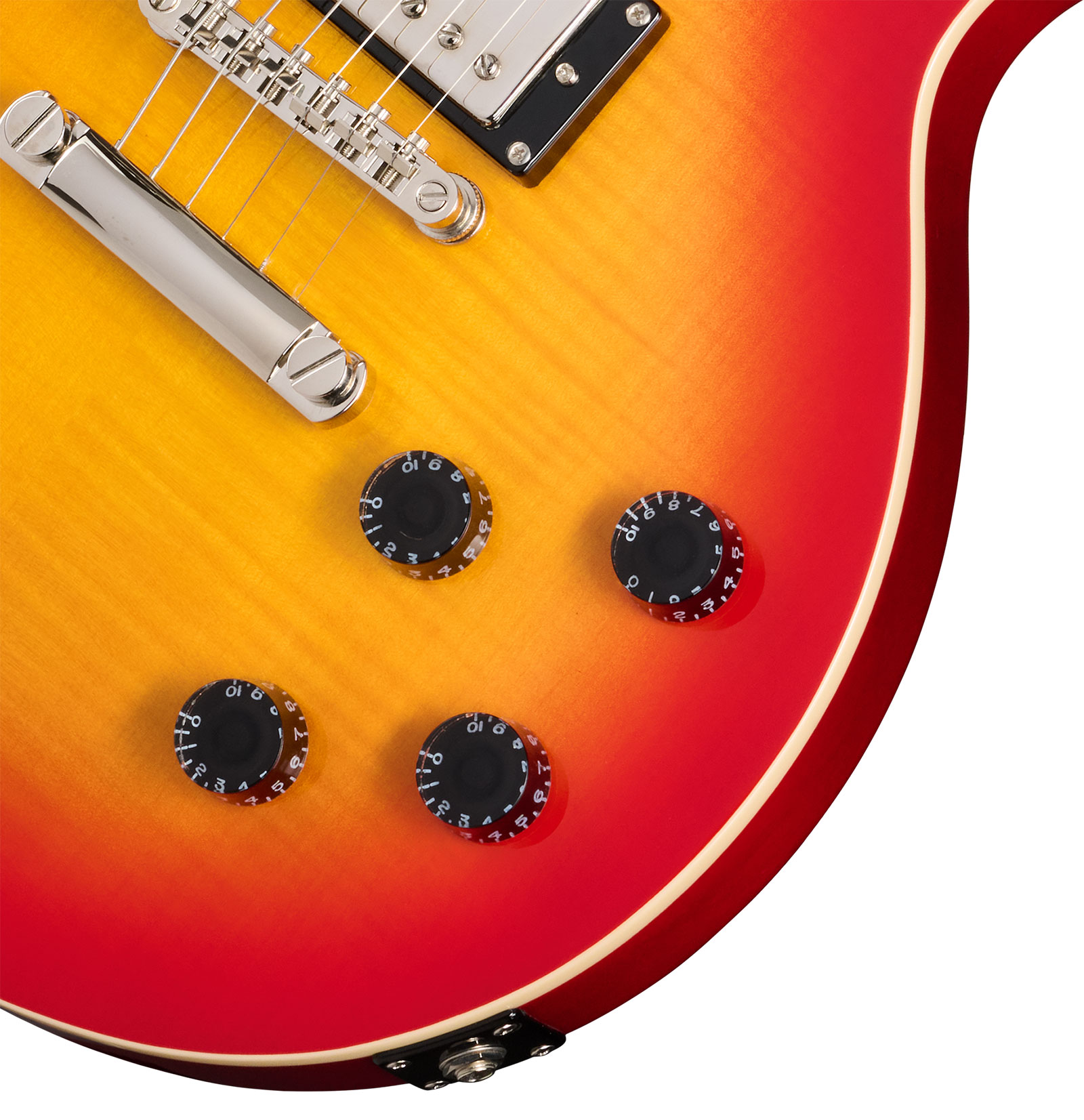 Epiphone Les Paul Tribute Plus Ibg 2h Ht Rw - Heritage Cherry Sunburst - Single cut gitaar - Variation 3