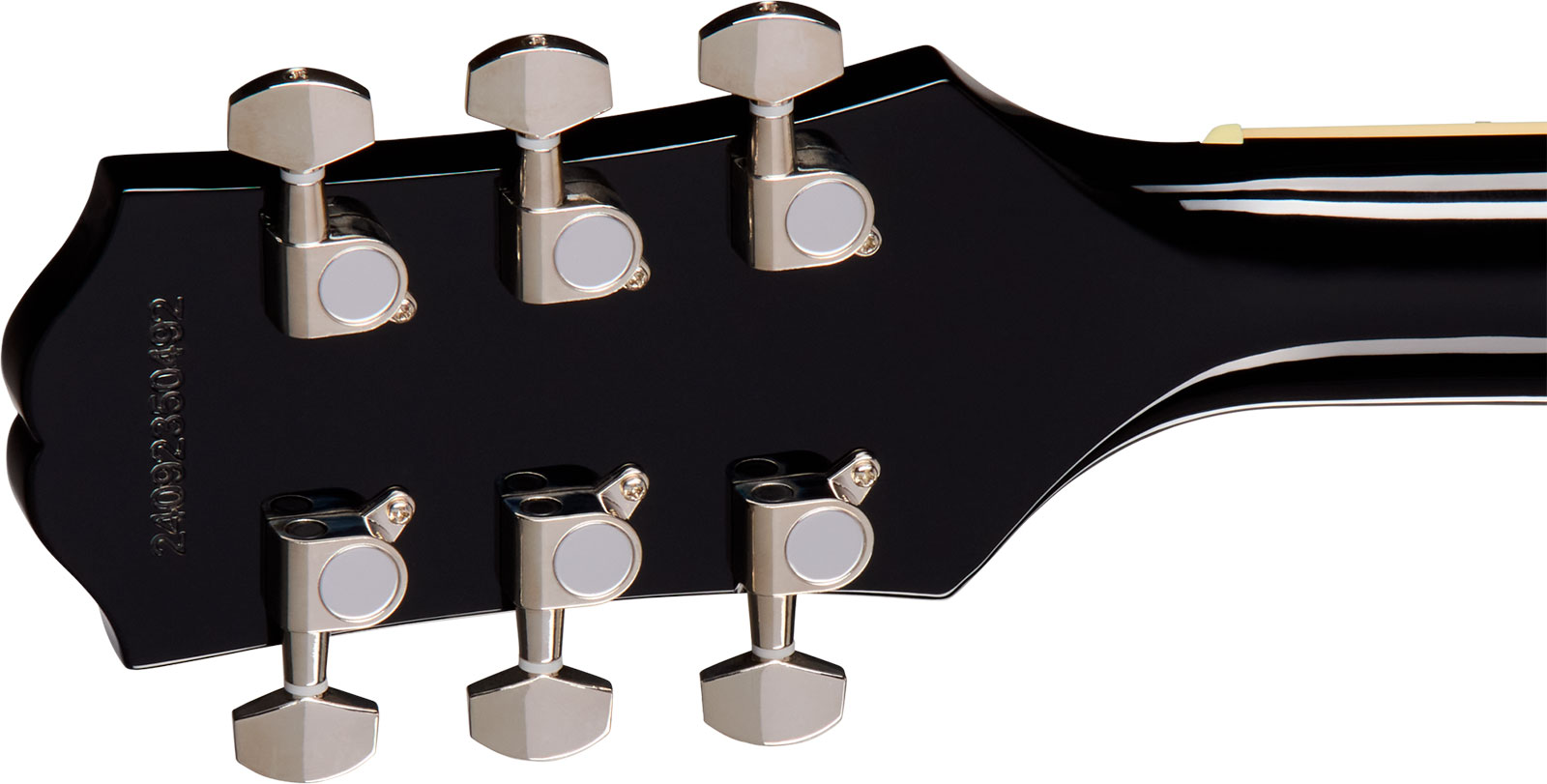 Epiphone Les Paul Tribute Plus Ibg 2h Ht Rw - Ebony Burst - Single cut gitaar - Variation 6