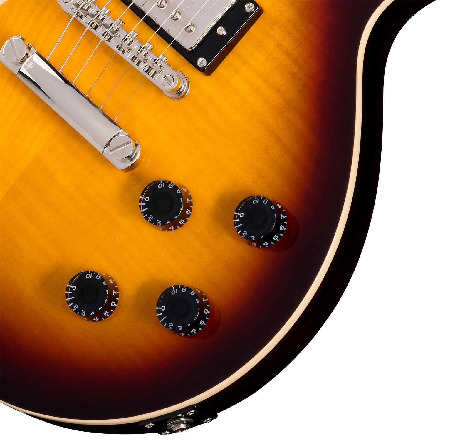 Epiphone Les Paul Tribute Plus Lh Gaucher Ibg 2h Ht Rw - Vintage Sunburst - Single cut gitaar - Variation 3