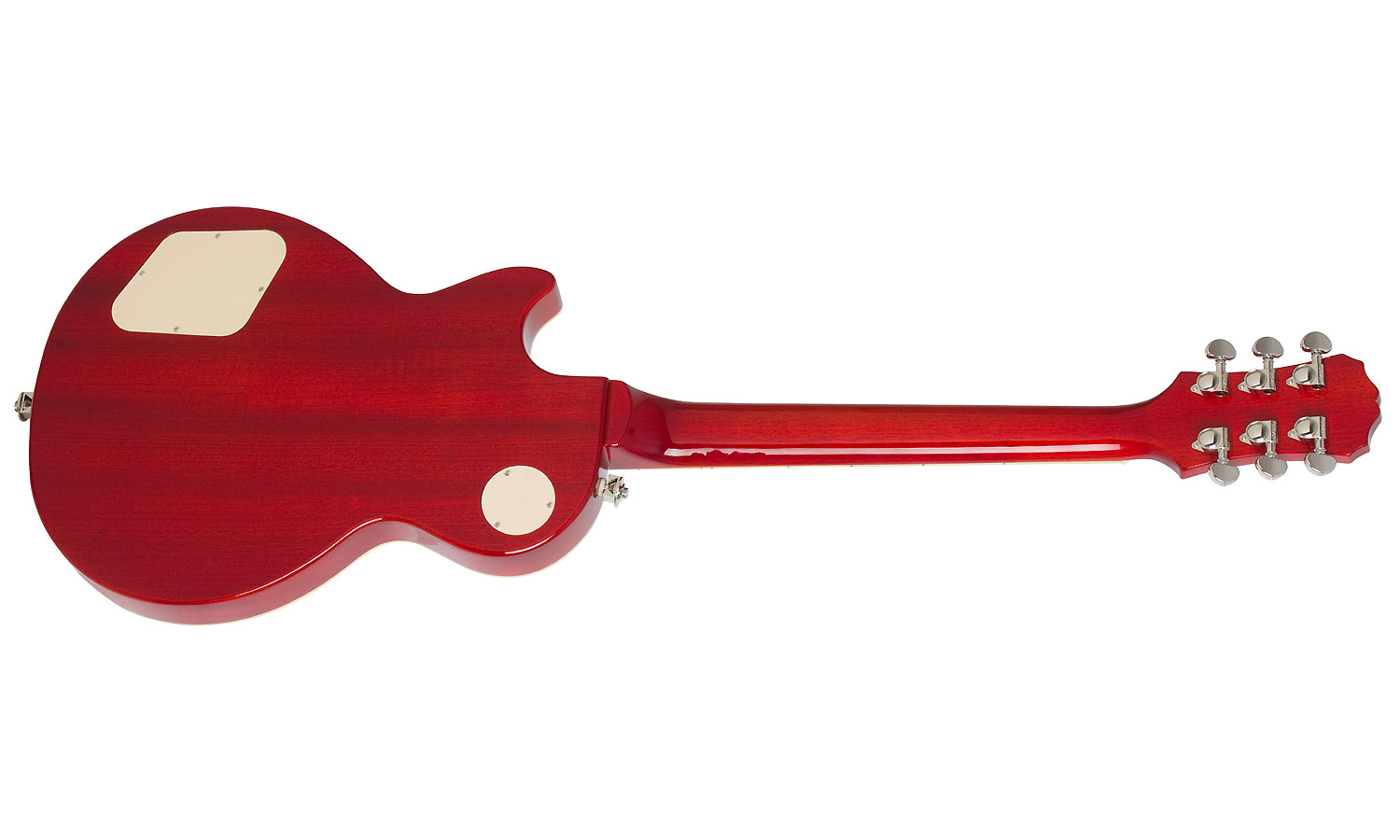 Epiphone Les Paul Tribute Plus Outfit Ch - Faded Cherry - Enkel gesneden elektrische gitaar - Variation 2