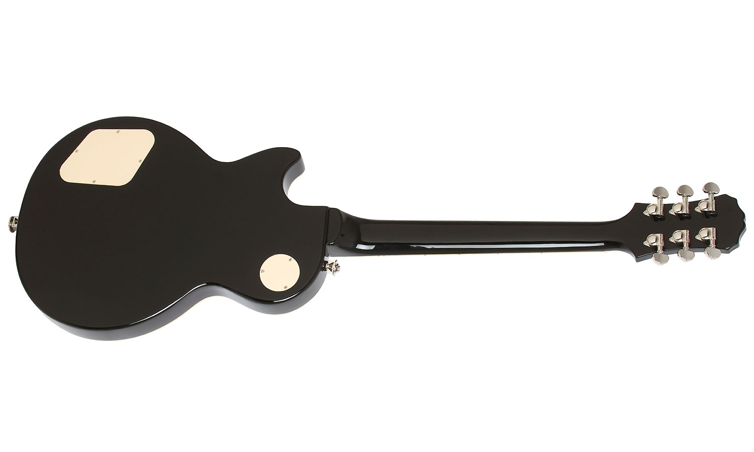 Epiphone Les Paul Tribute Plus Outfit Ch - Midnight Ebony - Enkel gesneden elektrische gitaar - Variation 2