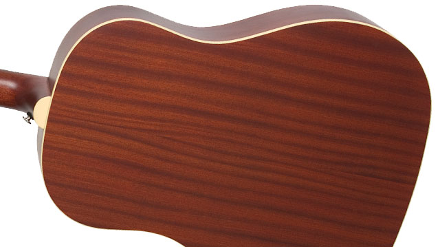 Epiphone Masterbilt Aj-45me Dreadnought Epicea Acajou Rw - Vintage Burst Satin - Elektro-akoestische gitaar - Variation 2