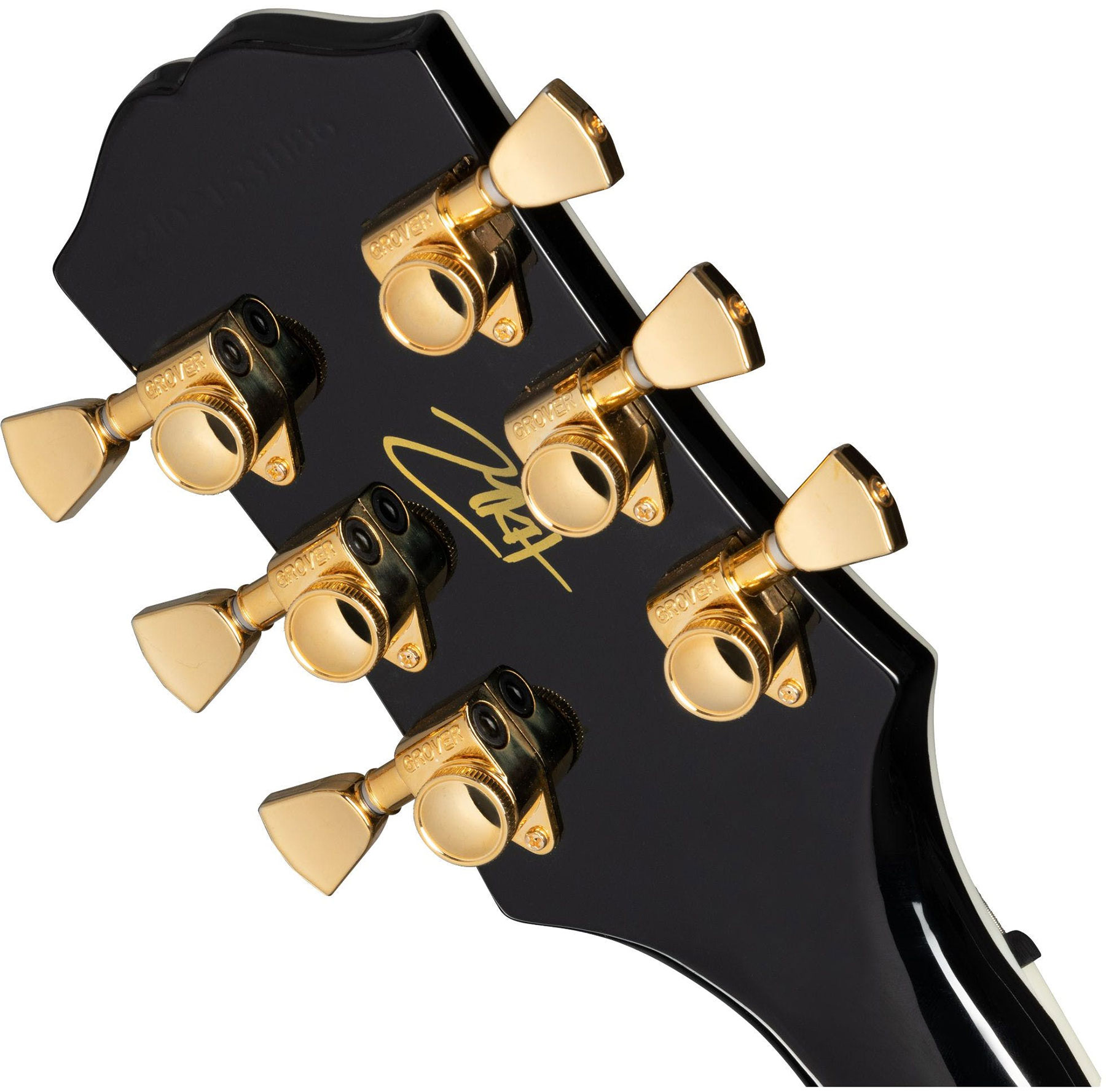 Epiphone Matt Heafy Les Paul Custom Origins Signature 2h Fishman Fluence Custom Ht Eb - Ebony - Enkel gesneden elektrische gitaar - Variation 4