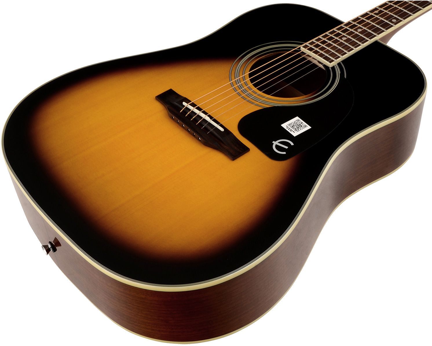 Epiphone Pro-1 Acoustic Dreadnought Epicea Acajou 2016 - Vintage Sunburst - Westerngitaar & electro - Variation 3