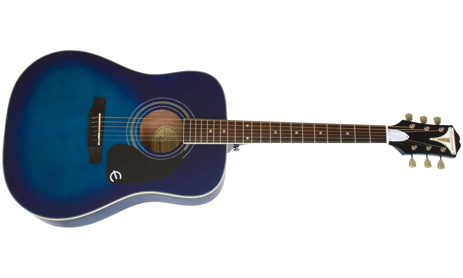 Epiphone Pro-1 Acoustic Dreadnought Epicea Acajou - Blueburst - Westerngitaar & electro - Variation 1