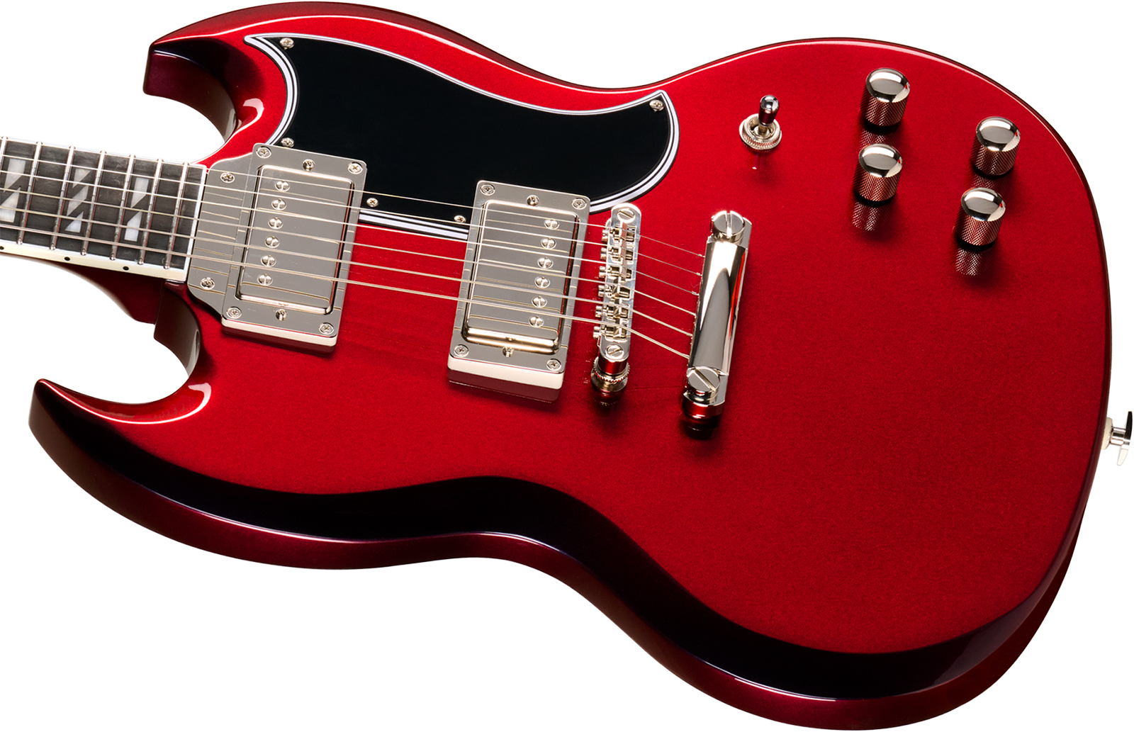 Epiphone Sg Custom Futura Ibg 2h Ht Rw - Midnight Ember Shift - Double cut gitaar - Variation 2