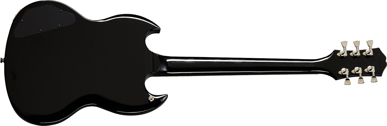 Epiphone Sg Modern Figured 2h Ht Eb - Black Transparent - Guitarra eléctrica de doble corte. - Variation 1