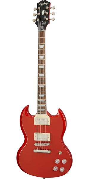 Epiphone Sg Muse Modern 2h Ht Lau - Scarlet Red Metallic - Retro-rock elektrische gitaar - Variation 1