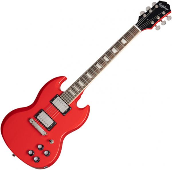 Elektrische gitaar voor kinderen Epiphone Power Players SG - Lava red