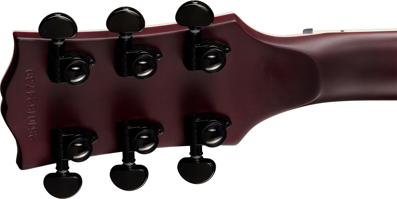 Epiphone Sg Prophecy Modern 2h Fishman Fluence Ht Eb - Crimson Fog Satin - Double cut gitaar - Variation 5
