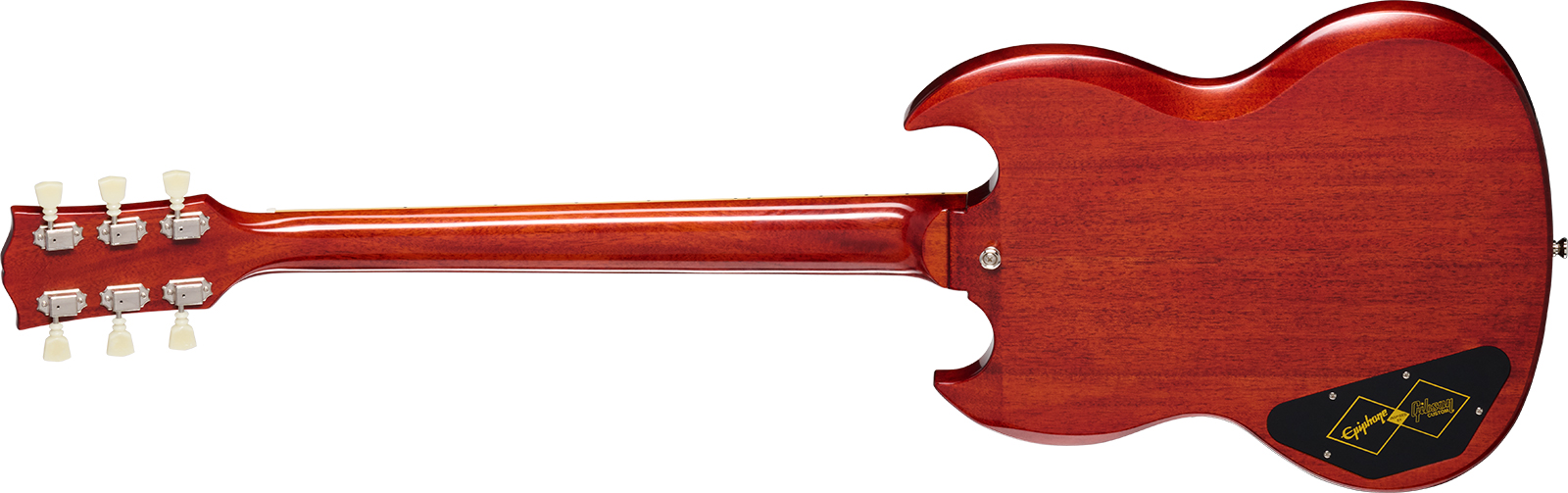Epiphone Sg Standard 1964 Maestro Vibrola Reissue Ins.by.g.c 2h Gibson Trem Rw - Cherry Red - Guitarra eléctrica de doble corte. - Variation 1