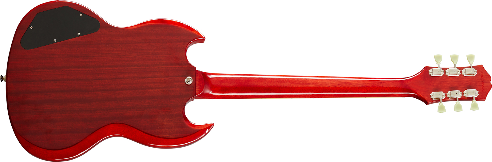Epiphone Sg Standard 1961 Maestro Vibrola 2h Ht Lau - Vintage Cherry - Guitarra eléctrica de doble corte. - Variation 1