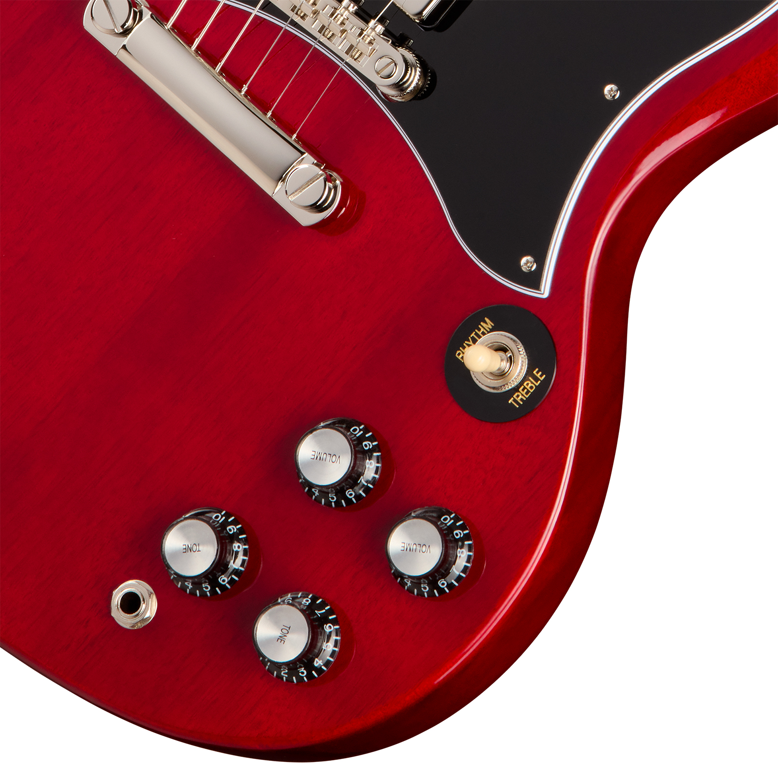 Epiphone Sg Standard Ibg 2h Ht Rw - Cherry - Double cut gitaar - Variation 3