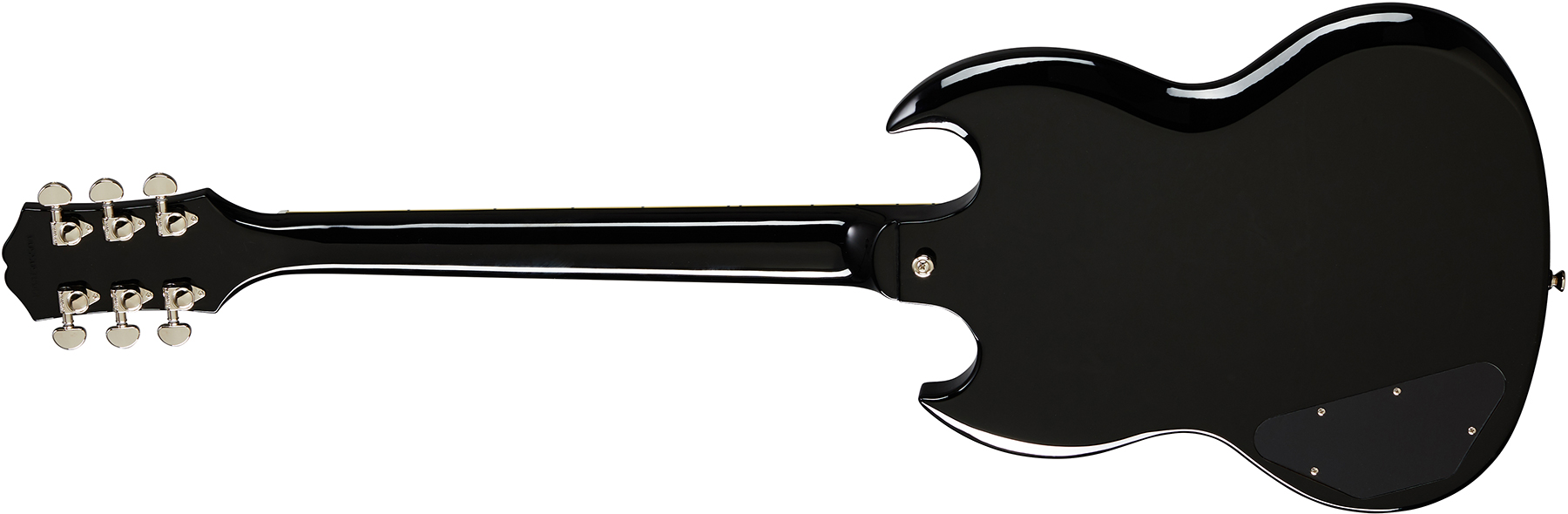 Epiphone Sg Standard 2h Ht Lau - Ebony - Guitarra eléctrica de doble corte. - Variation 1