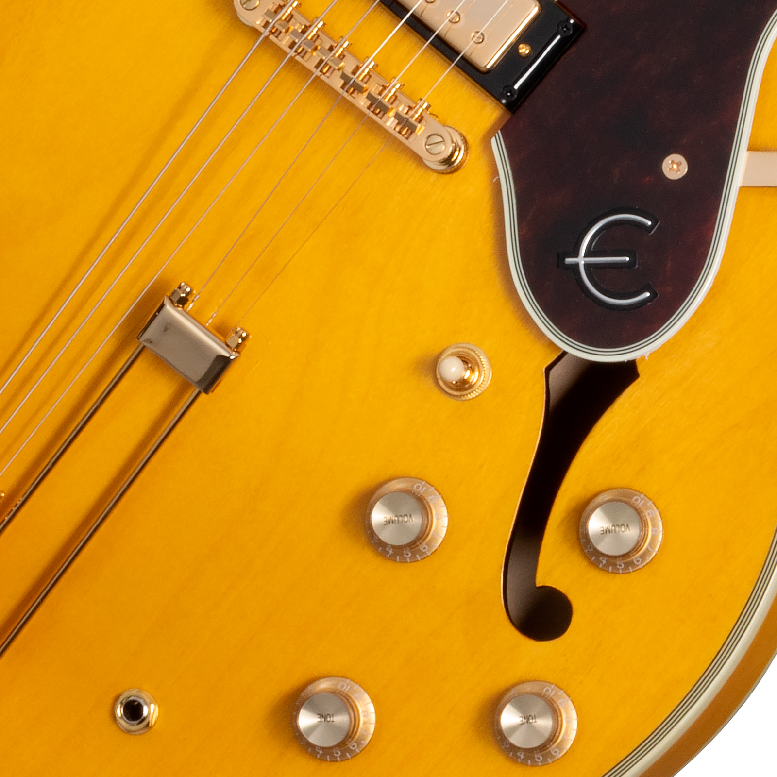 Epiphone Sheraton Lh Original Archtops Gaucher 2mh Ht Rw - Natural - Semi hollow elektriche gitaar - Variation 3