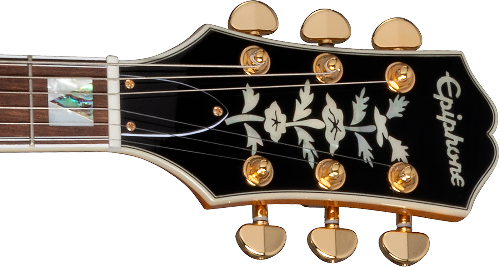 Epiphone Sheraton Original Archtop 2mh Ht Rw - Natural - Semi hollow elektriche gitaar - Variation 4
