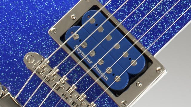 Epiphone Tommy Thayer Les Paul Electric Blue Outfit Signature 2h Ht Lau - Blue - Enkel gesneden elektrische gitaar - Variation 1