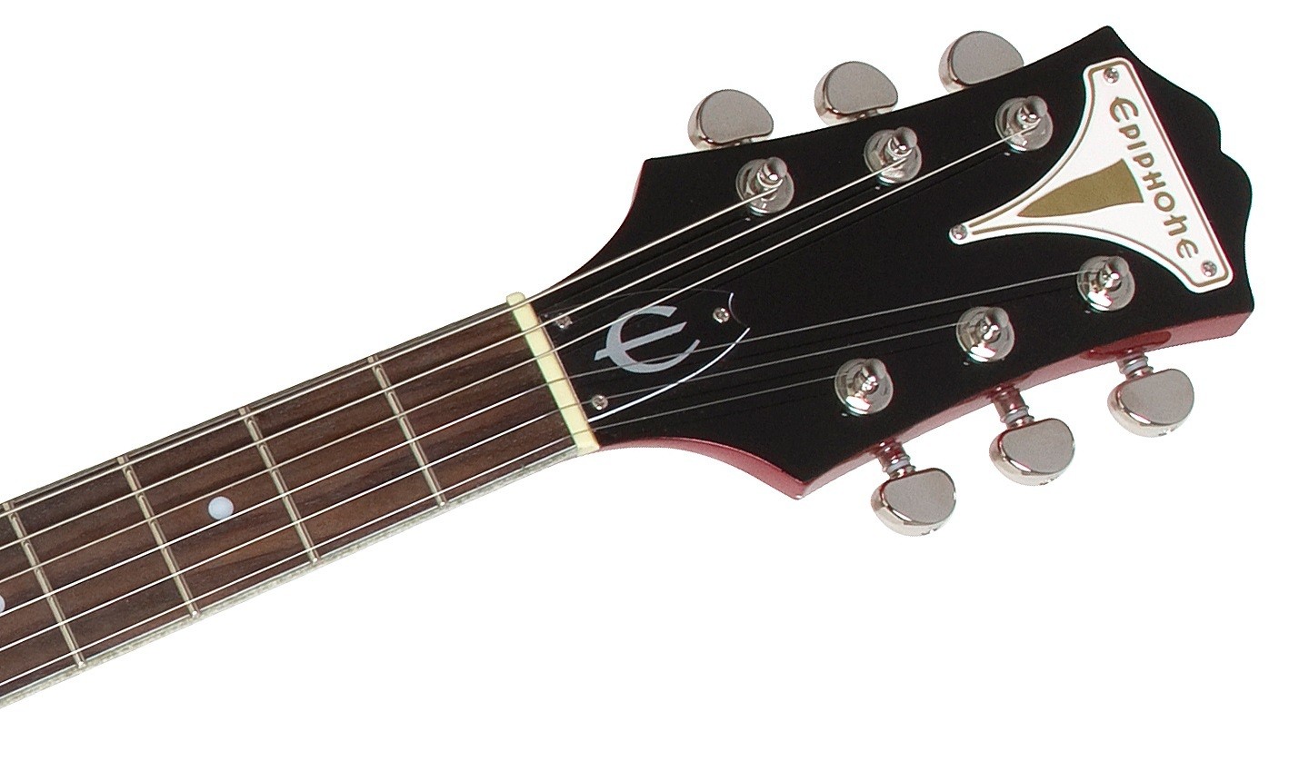 Epiphone Wildkat Ltd Bigsby - Wine Red - Semi hollow elektriche gitaar - Variation 3