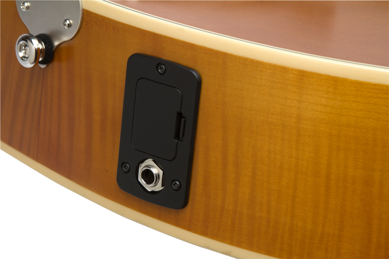 Epiphone Zenith Masterbilt Century Archtop Epicea Erable 2016 - Natural - Elektro-akoestische gitaar - Variation 4