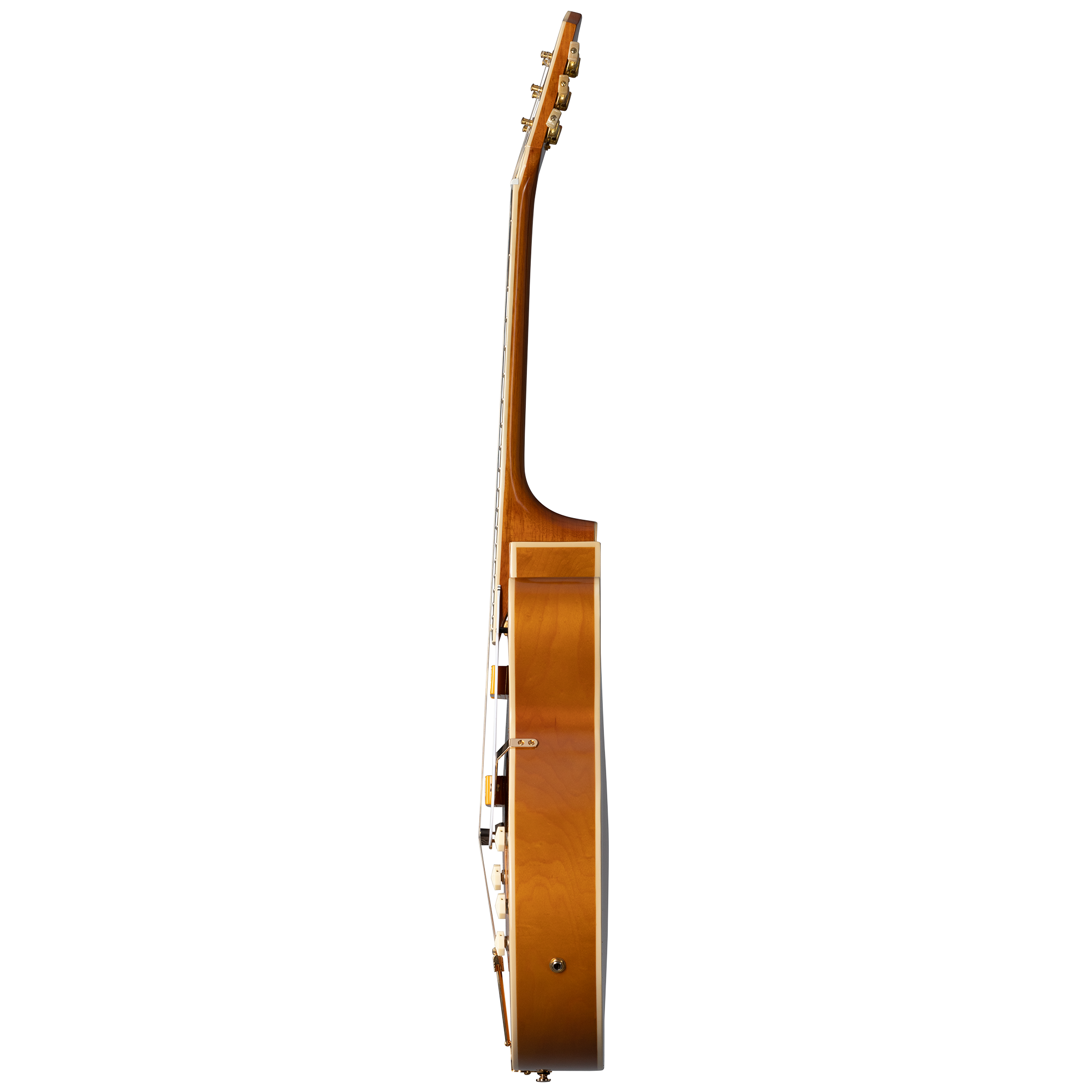 Epiphone Zephyr Deluxe Regent 150th Anniversary 2mh Ht Lau - Aged Antique Natural - Semi hollow elektriche gitaar - Variation 2