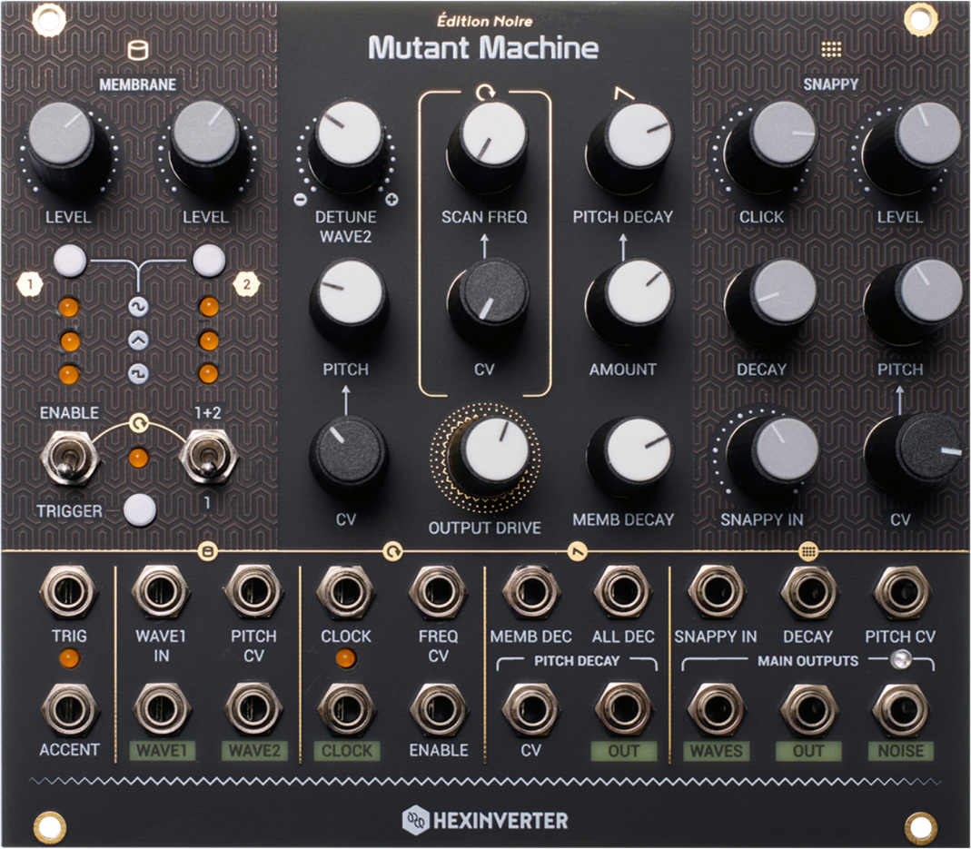 Erica Synths Hexinverter Mutant Machine - Drummachine - Main picture