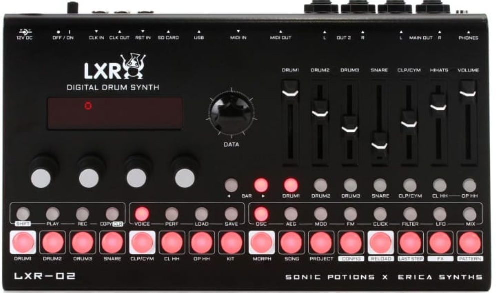 Erica Synths Lxr-02 - Drummachine - Main picture