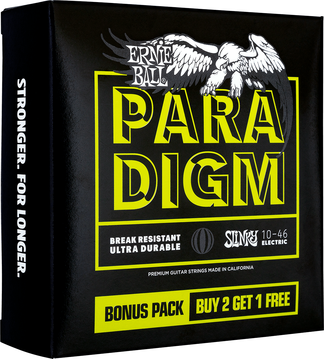 Ernie Ball Electric (3x Set) 3371 Paradigm Slinky 10-46 - Elektrische gitaarsnaren - Variation 1