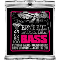 Bass (4) 3834 Coated Super Slinky 45-100 - set van 4 snaren
