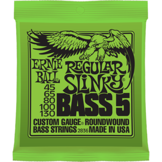 Elektrische bassnaren Ernie ball Bass (5) 2836 Regular Slinky 45-130