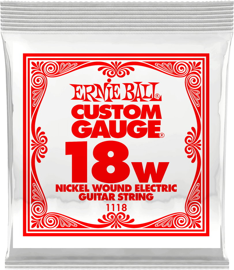 Ernie Ball Electric (1) 1118 Slinky Nickel Wound 18 - Elektrische gitaarsnaren - Main picture