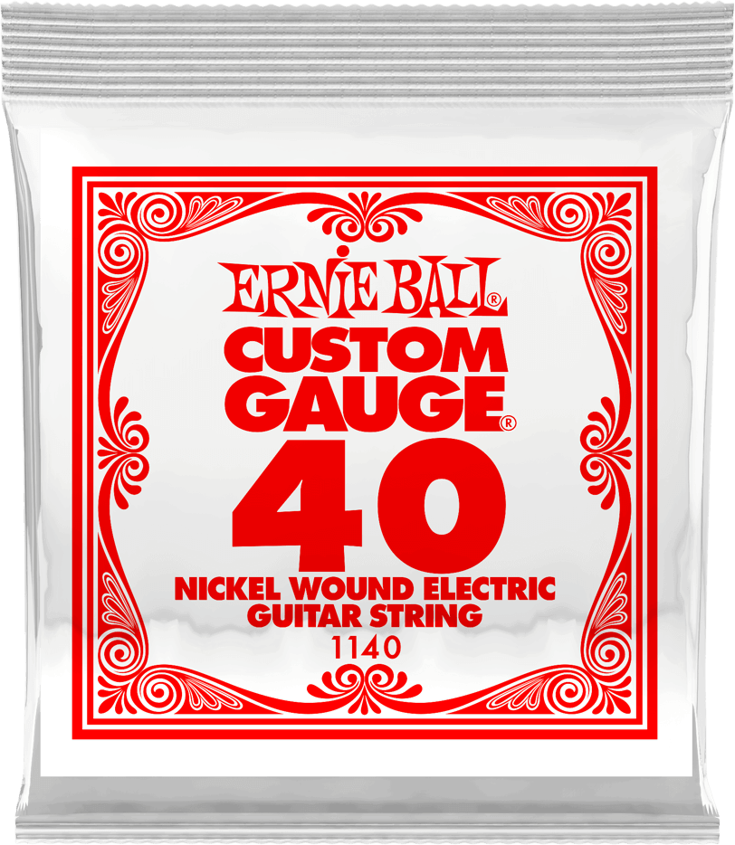 Ernie Ball Corde Au DÉtail Electric (1) 1140 Slinky Nickel Wound 40 - Elektrische gitaarsnaren - Main picture