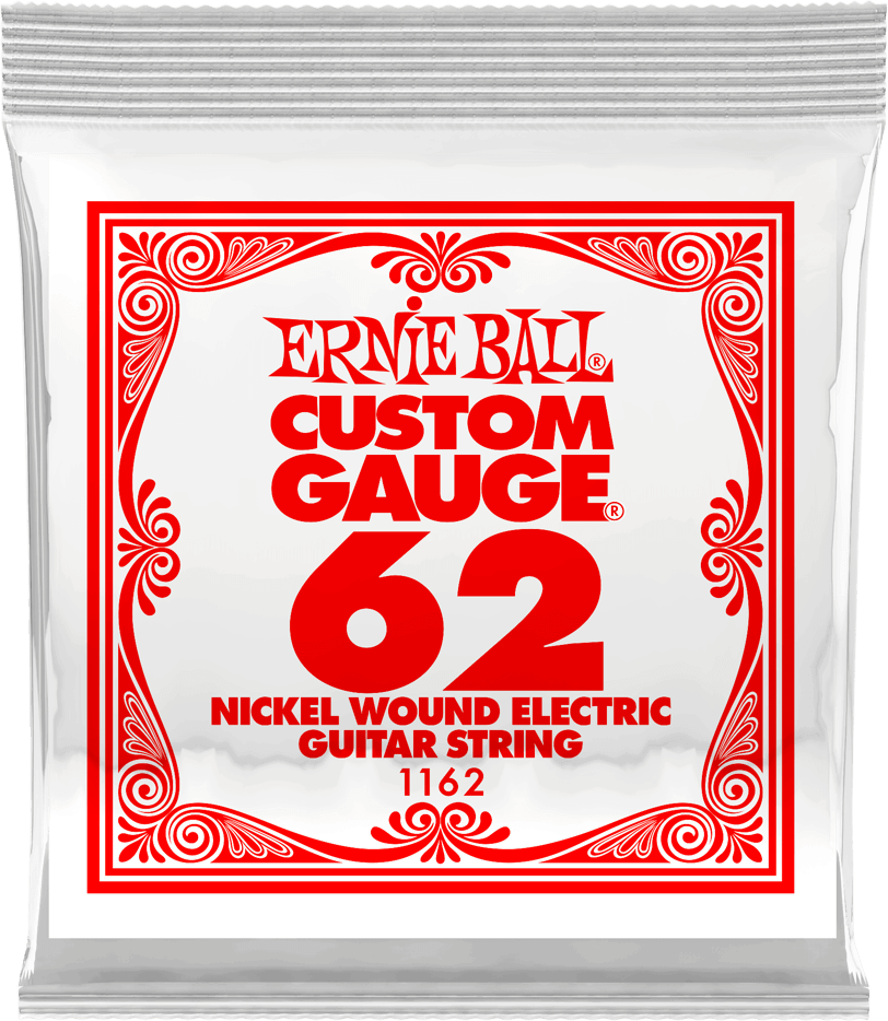 Ernie Ball Corde Au DÉtail Electric (1) 1162 Slinky Nickel Wound 62 - Elektrische gitaarsnaren - Main picture