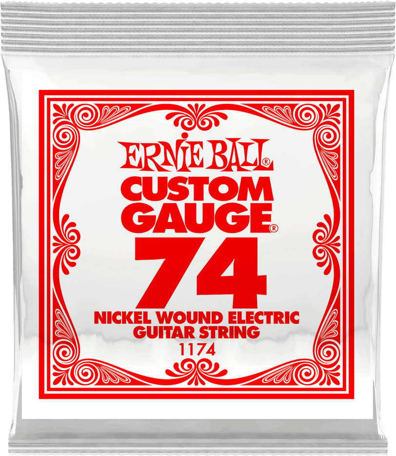 Ernie Ball Corde Au DÉtail Electric (1) 1174 Slinky Nickel Wound 74 - Elektrische gitaarsnaren - Main picture