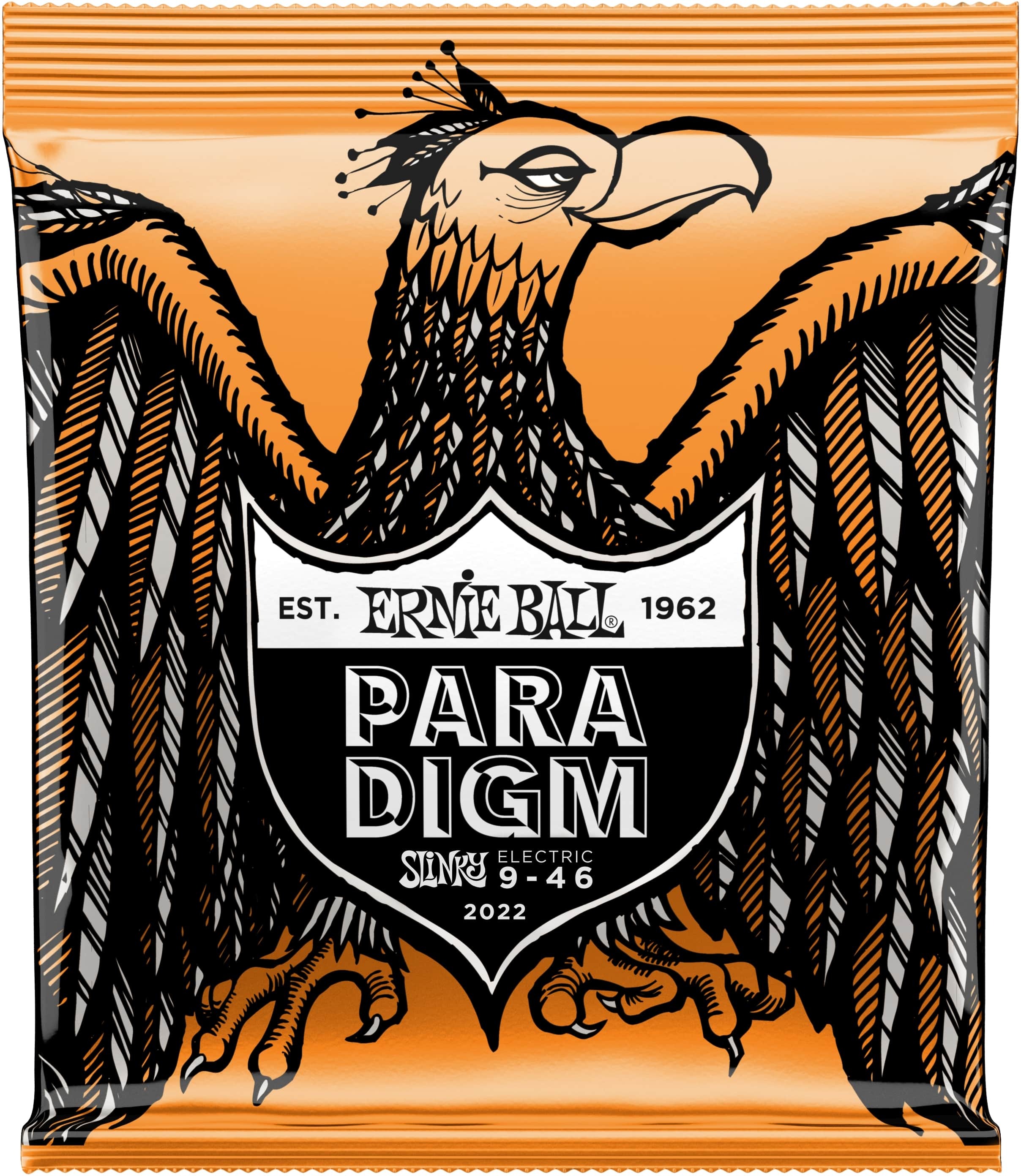 Ernie Ball Jeu De 6 Cordes Electric (6) 2022  Paradigm Hybrid Slinky 9-46 - Elektrische gitaarsnaren - Main picture