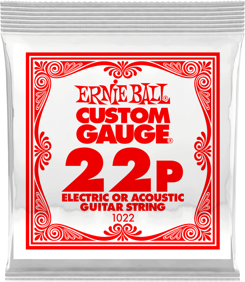 Ernie Ball Corde Au DÉtail Electric / Acoustic (1) 1022 Slinky Nickel Wound 22 - Elektrische gitaarsnaren - Main picture