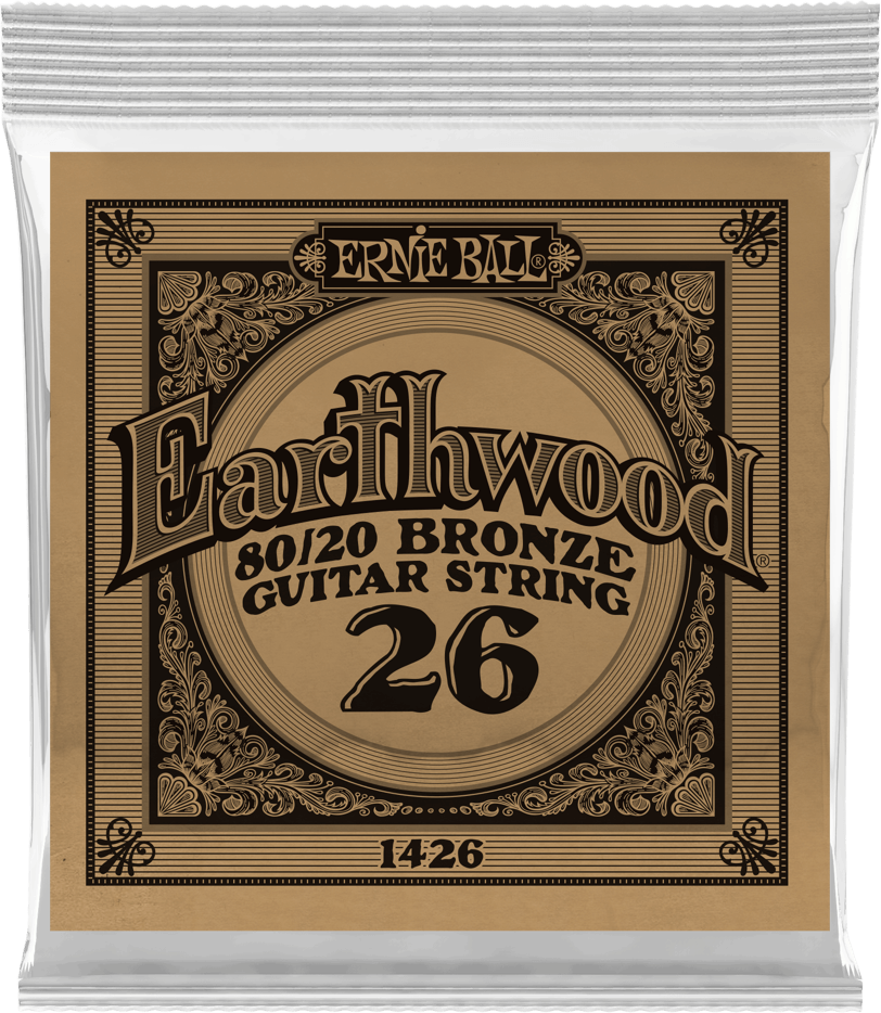 Ernie Ball Folk (1) Earthwood 80/20 Bronze 026 - Westerngitaarsnaren - Main picture