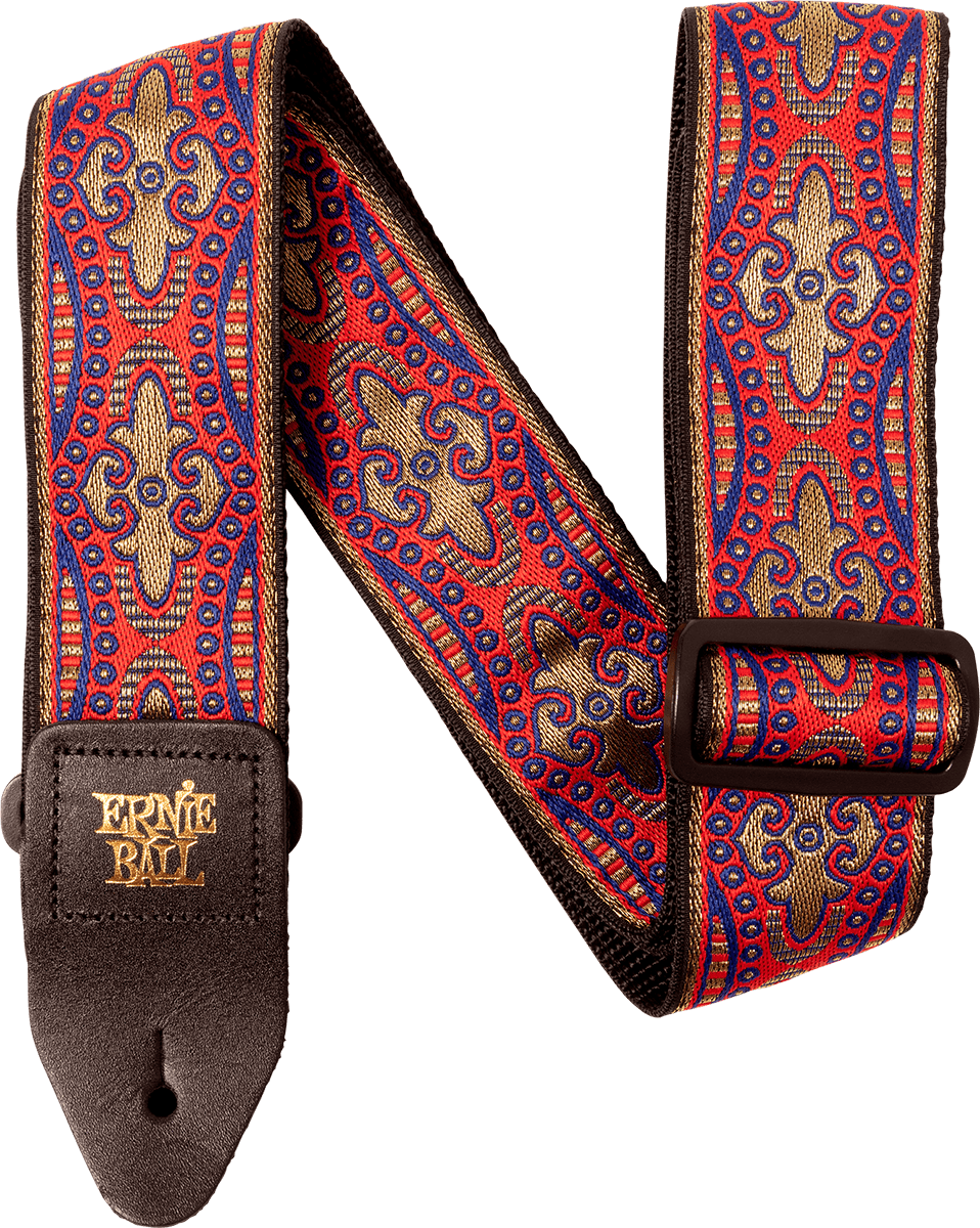 Ernie Ball Jacquard 2.inc Guitar Strap Kashmir Sunset - Gitaarriem - Main picture