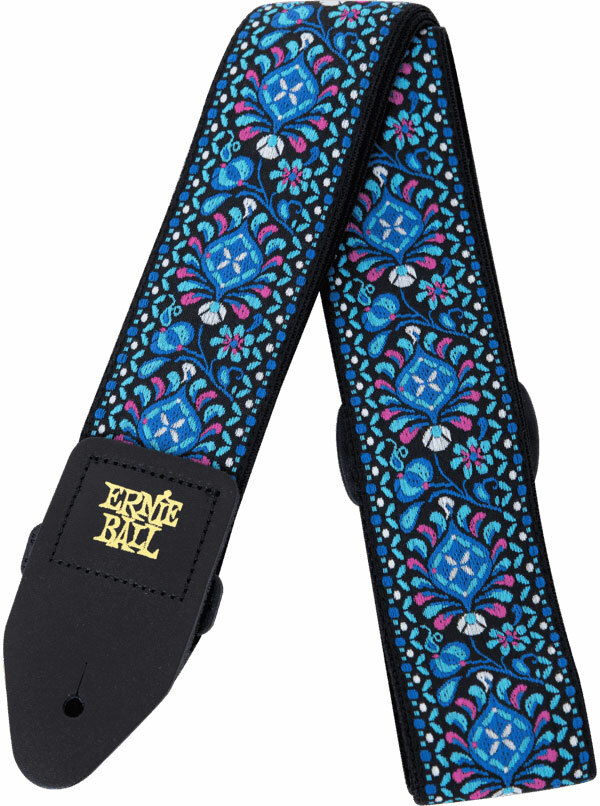 Ernie Ball Jacquard Guitar Strap Indigo Orchid - Gitaarriem - Main picture