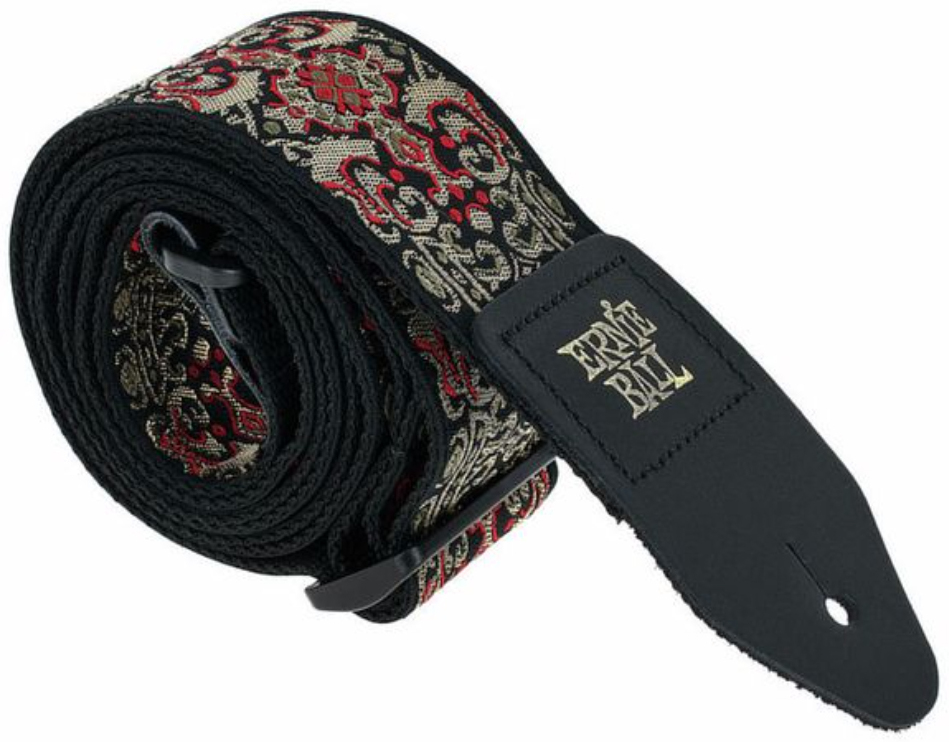 Ernie Ball P04167 Persian Gold Jacquard 2in. Guitar Strap Polypropylene 5.08cm - Gitaarriem - Main picture