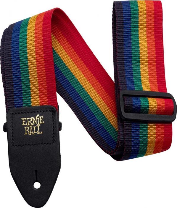 Gitaarriem Ernie ball Polypro 2-inches Guitar Strap - Rainbow