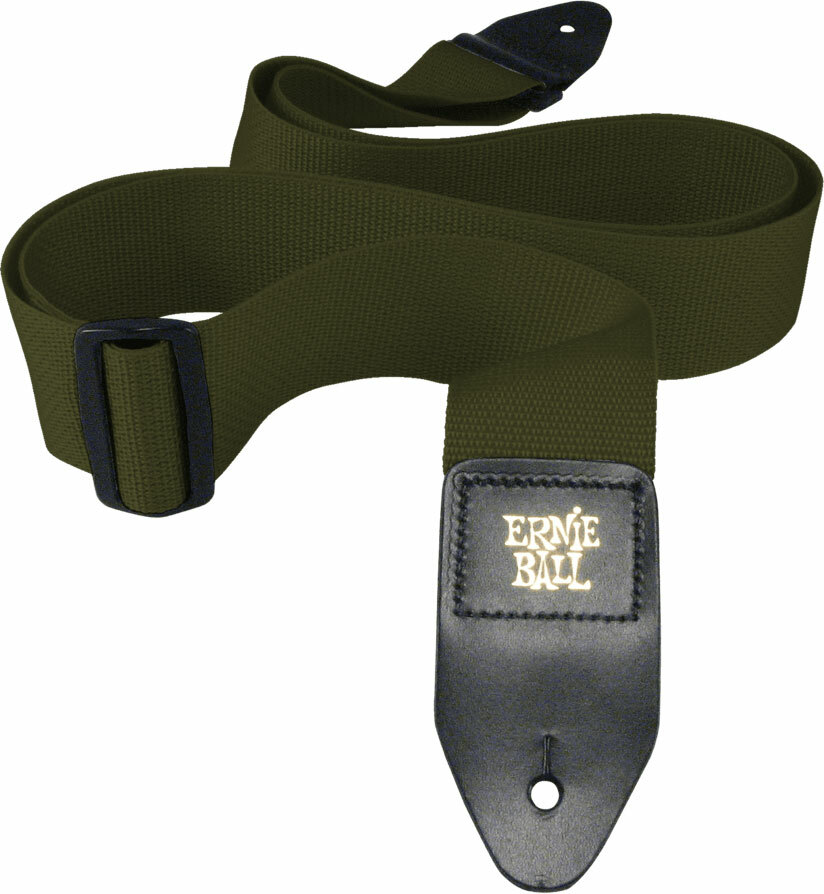 Ernie Ball Polypro Guitar Strap Olive - Gitaarriem - Main picture